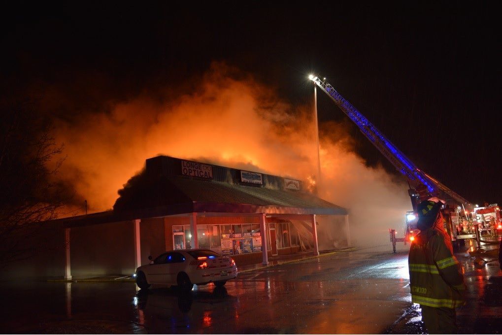Lake Station fire